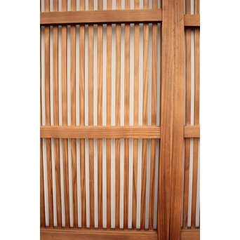 腐食ガラスの格子戸 L949 