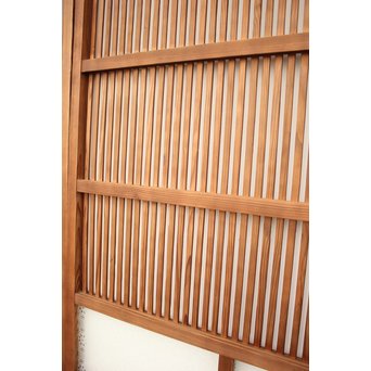 腐食ガラスの格子戸 L949 