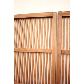 腐食ガラスの格子戸 L949 