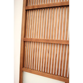 腐食ガラスの格子戸 L949 