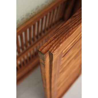 腐食ガラスの格子戸 L949 