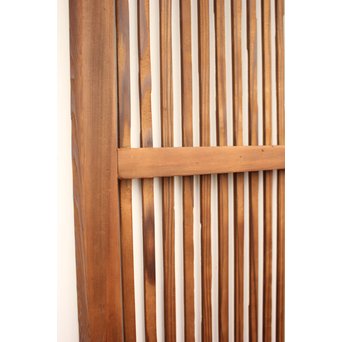 腐食ガラスの格子戸　L950 