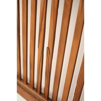 腐食ガラスの格子戸　L950 