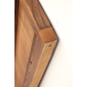 腐食ガラスの格子戸　L950 