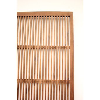 腐食ガラスの格子戸　L950 