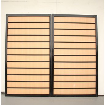 黒枠まいら戸 2枚1組　B935