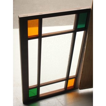 緑と黄色の色ガラス建具　GD1198 