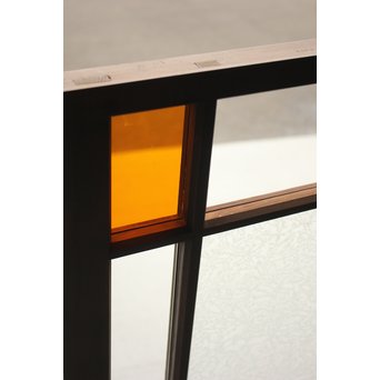 緑と黄色の色ガラス建具　GD1198 