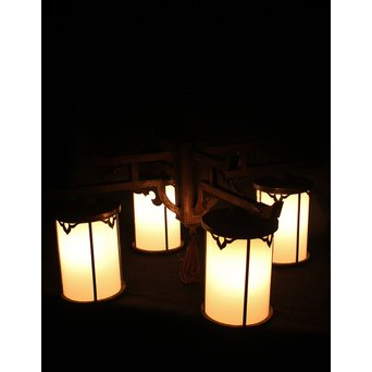 豪華4灯シャンデリア照明　A1907Y 