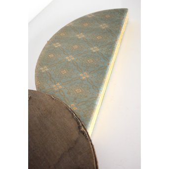 倣 松林桂月 半月型画帳　Z059 