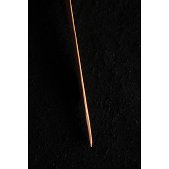 向井正運 白檀羽茶杓　X077 