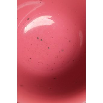 乾隆ガラス 桃色碗5客　Y010 