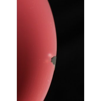 乾隆ガラス 桃色碗5客　Y010 