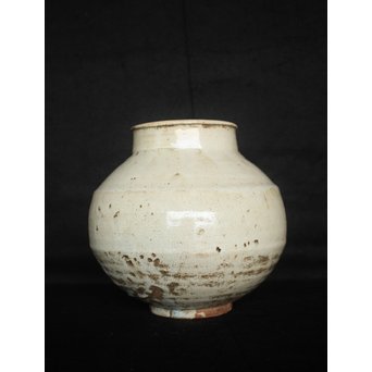 会寧焼 壺　P088