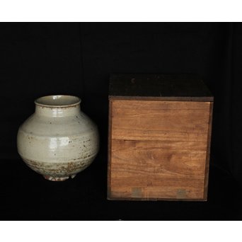 会寧焼 壺　P088 