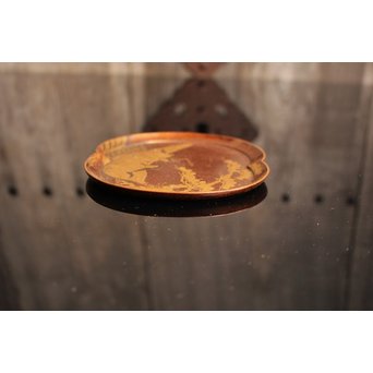 梨地蒔絵 茶銚敷/急須台　Q034 