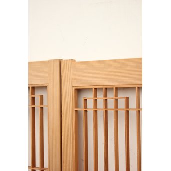 白木組子書院 4枚1組　R2371 