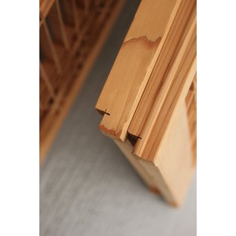 白木組子書院 4枚1組　R2371 