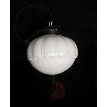 プレスガラス電笠　A1921