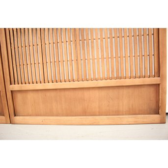 障子枠付 平格子戸 2枚1組　L953 