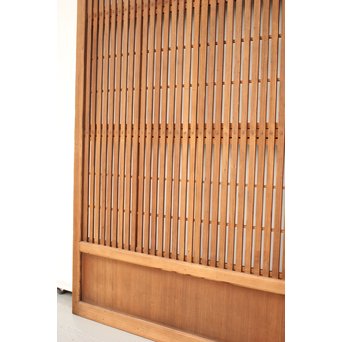 障子枠付 平格子戸 2枚1組　L953 