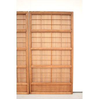 障子枠付 平格子戸 2枚1組　L953 