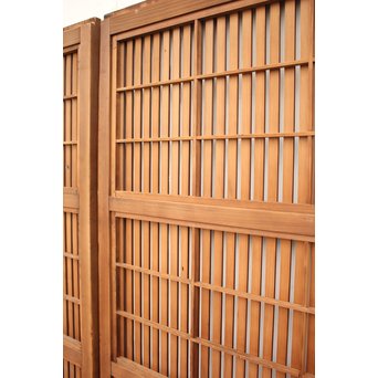 障子枠付 平格子戸 2枚1組　L953 