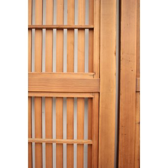 障子枠付 平格子戸 2枚1組　L953 