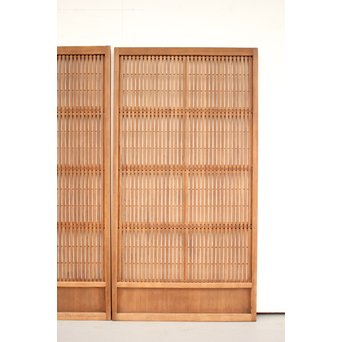 障子枠付 平格子戸 2枚1組　L953 