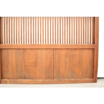 なしじガラス格子戸 4枚1組　L954 