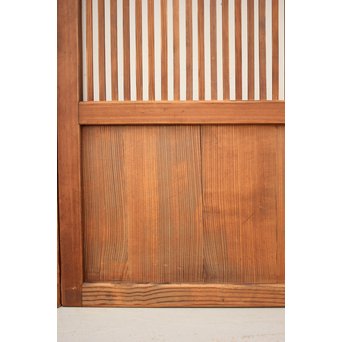 なしじガラス格子戸 4枚1組　L954 