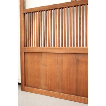 なしじガラス格子戸 4枚1組　L954 