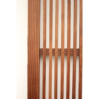 なしじガラス格子戸 4枚1組　L954 