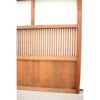 なしじガラス格子戸 4枚1組　L954 