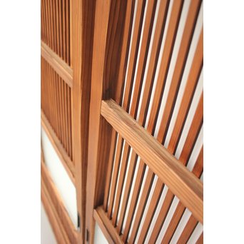 なしじガラス格子戸 4枚1組　L954 