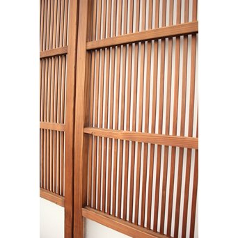 なしじガラス格子戸 4枚1組　L954 