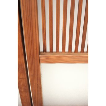 なしじガラス格子戸 4枚1組　L954 