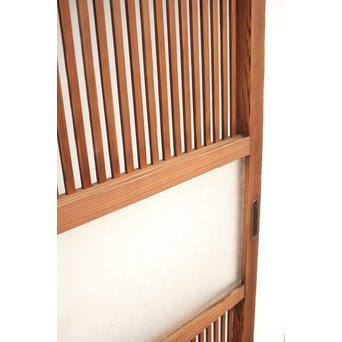 なしじガラス格子戸 4枚1組　L954 