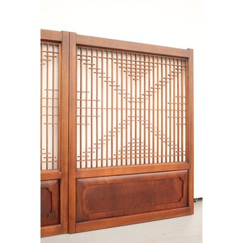 欅枠の組子 3枚1組　R2374 