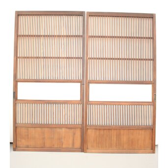 ダイアガラス格子戸 6枚1組　L955 