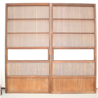 ダイアガラス格子戸 6枚1組　L955 