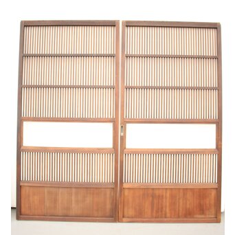 ダイアガラス格子戸 6枚1組　L955 