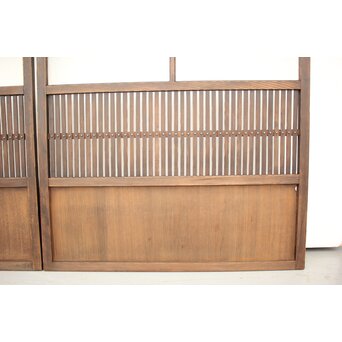 幅広にかわガラス格子戸 2枚1組　L956 