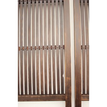 幅広にかわガラス格子戸 2枚1組　L956 