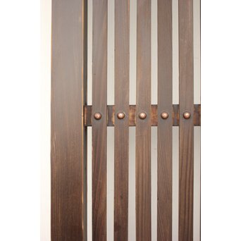 幅広にかわガラス格子戸 2枚1組　L956 