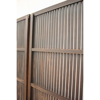 幅広にかわガラス格子戸 2枚1組　L956 