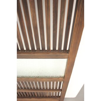 幅広にかわガラス格子戸 2枚1組　L956 