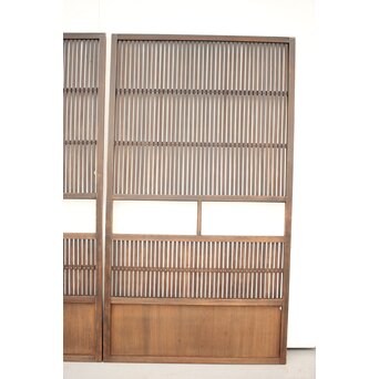 幅広にかわガラス格子戸 2枚1組　L956 