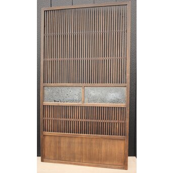 幅広にかわガラス格子戸 2枚1組　L956 