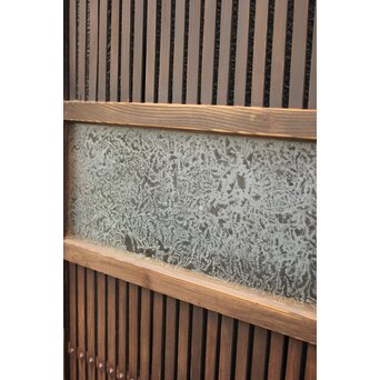 幅広にかわガラス格子戸 2枚1組　L956 